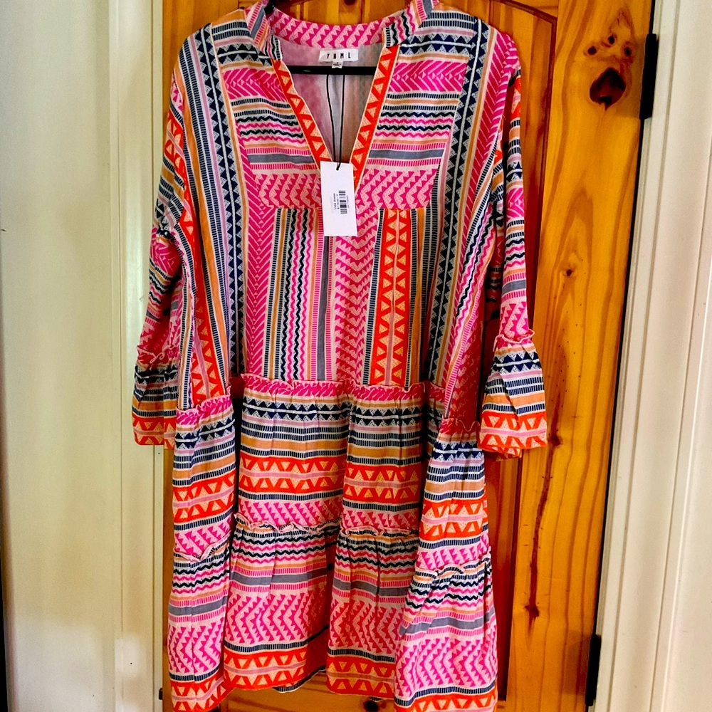 Print women’s dress